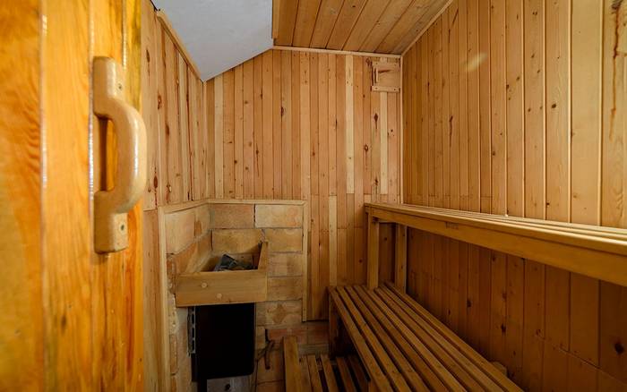 Soukromá sauna pro relaxaci po výletech