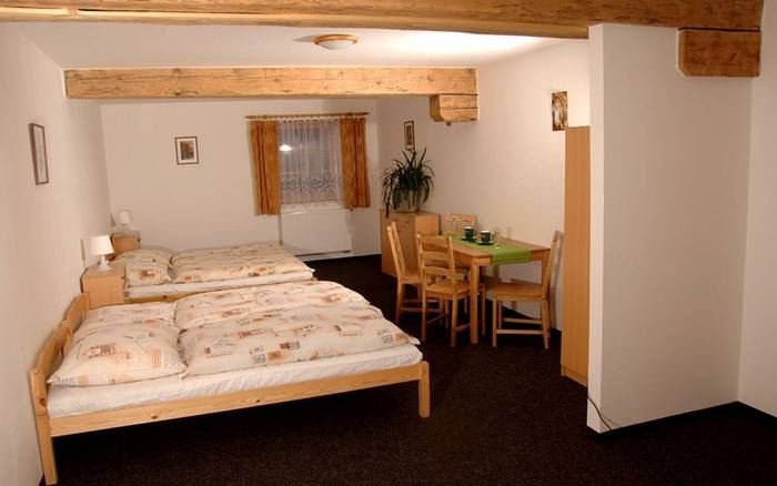 Čtyřlůžkový pokoj