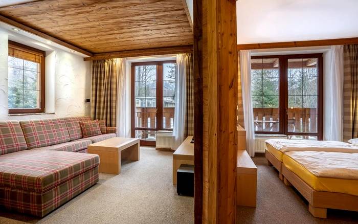Apartmán s 1 spálňou v budove Residence - Výhľad na Tatry