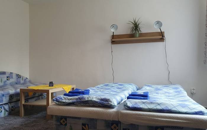 Dvojlôžkový apartmán so súkromným vchodom