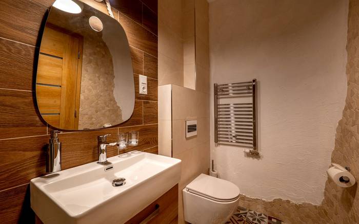 Toaleta č.1 Mezonetový Apartmán P16