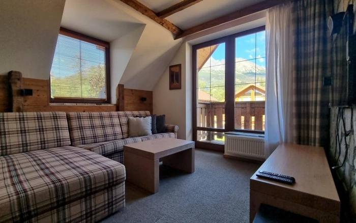 Apartmán s 1 spálňou v budove Residence - Výhľad na Tatry
