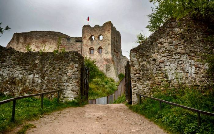 Hrad Czorstyn blízko Niedzica