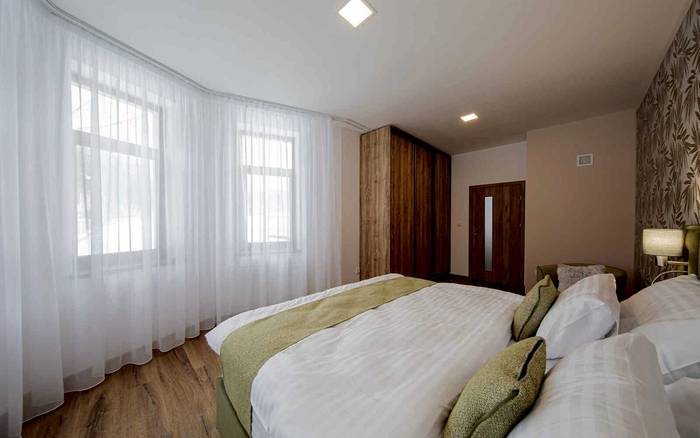Apartmán s výhledem do zahrady