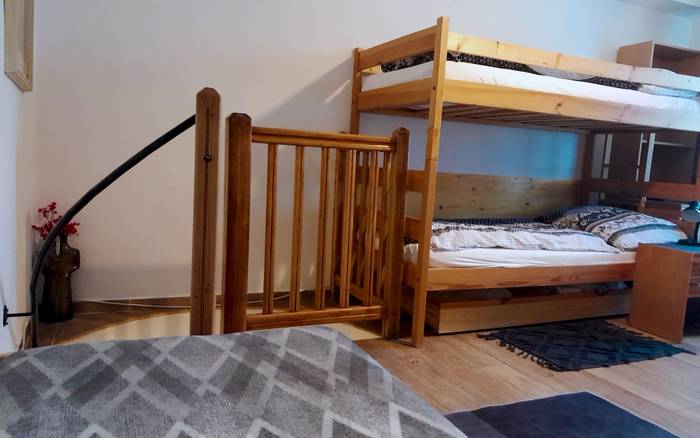 Mezonetový apartmán - ložnice