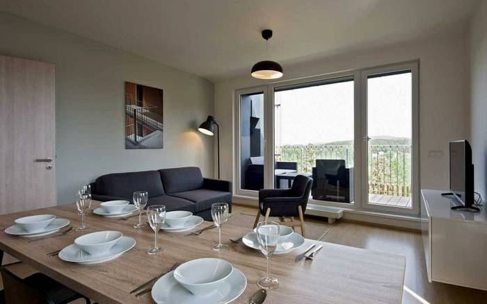 Apartmán 3+kk exclusive s balkonem a klimatizací
