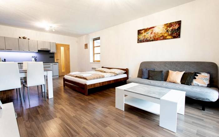 Apartmán 1kk s kuchyňkou