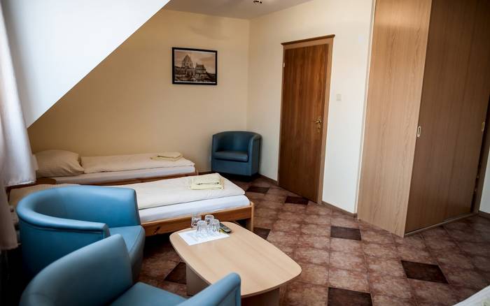 Čtyřlůžkový pokoj