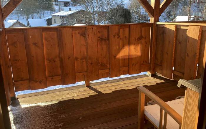 Mezonetový apartmán s kuchyňkou, 2 ložnice, balkon (č.7)