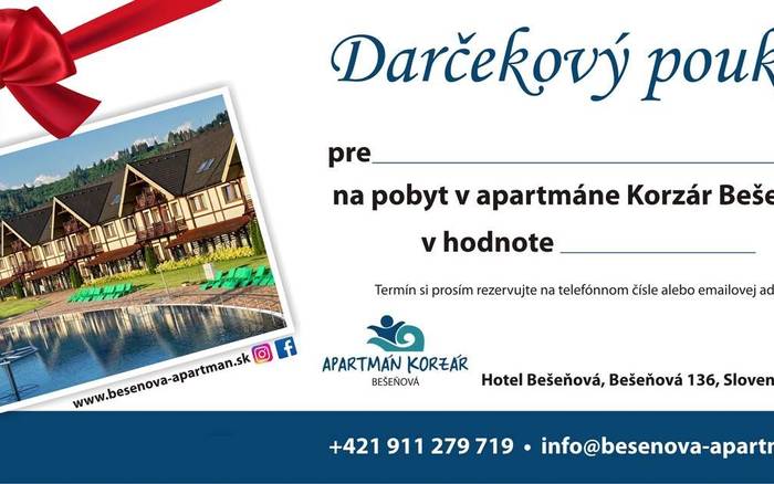 Apartmán Korzár Bešeňová