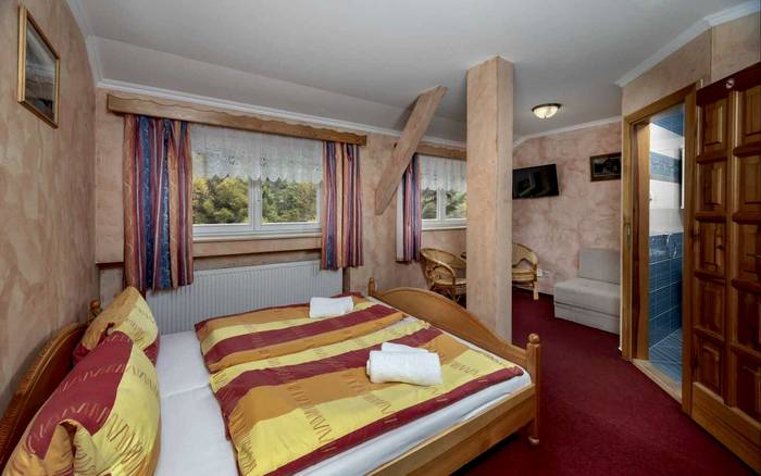 Třílůžkový pokoj - Hotel Kristýna