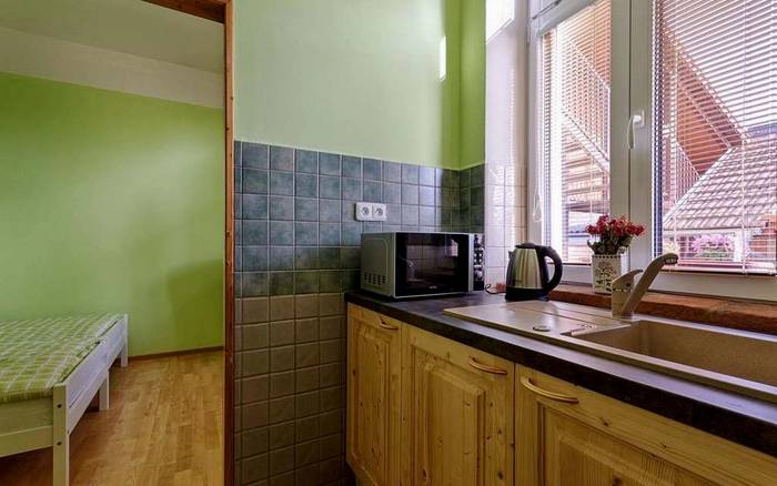 Zelený apartmán