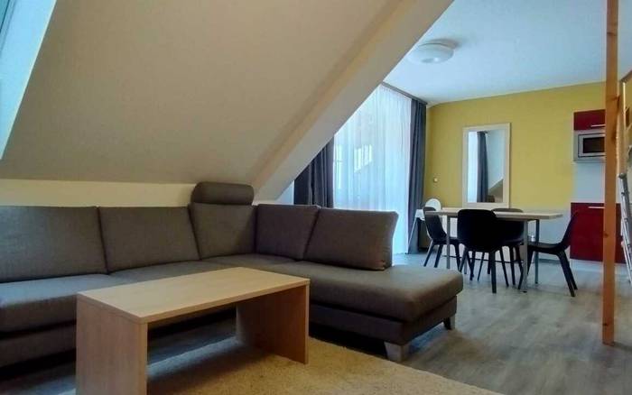 Apartmán Premium s balkonem a výhledem na Lipno