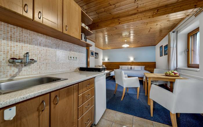 štúdiový apartmán pre 3 osoby apartmány Roháčik ubytovanie Zuberec