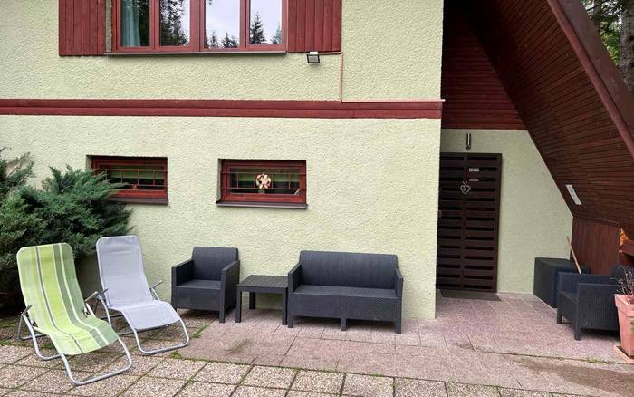 Samostatný vstup do apartmánu