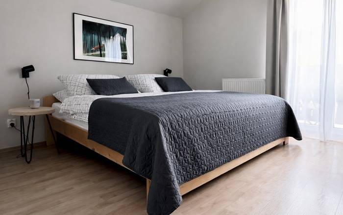 Apartmán spálňa