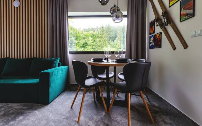 Apartmán s 1 spálňou a terasou - Chalets in Ski & Bike Park