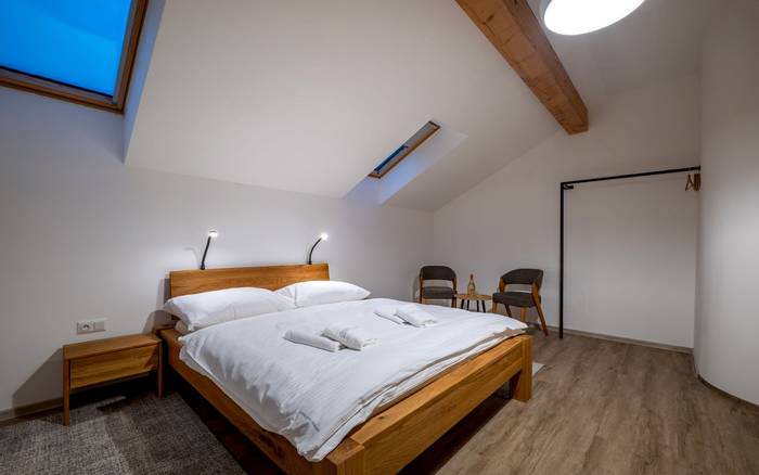 Spálňa č.2 Mezonetový apartmán P16