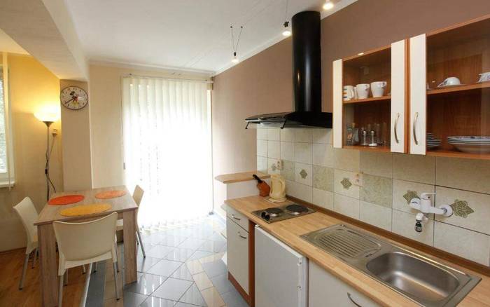 Apartmán s manželskou posteľou - kuchyňa