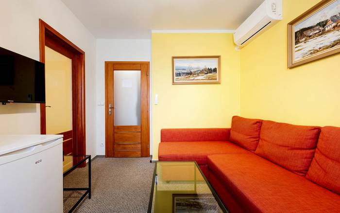 Malý dvoupokojový apartmán