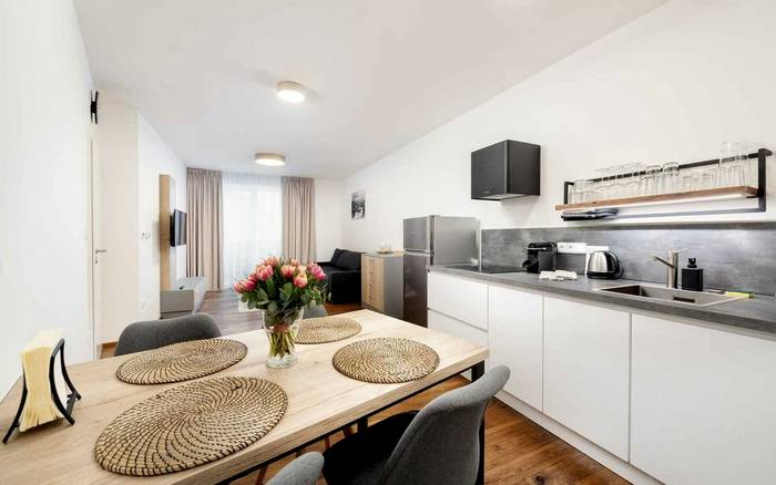 2.07 Slunný apartmán s jednou ložnicí a balkonem