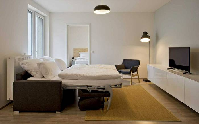 Apartmán 2+kk s balkonem nebo terasou, Apartmán 3+kk s balkonem nebo terasou