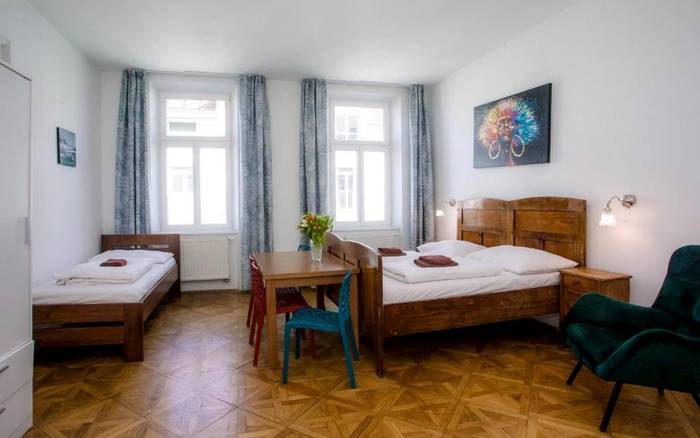 Čtyřlůžkový pokoj - vlastní toaleta
