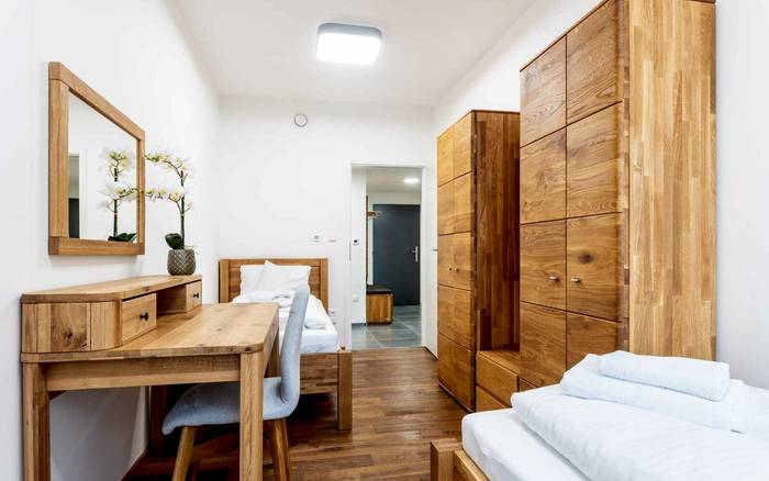 3.06 Apartmán se dvěma ložnicemi a balkonem