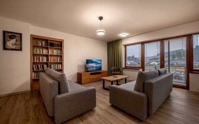 Apartmán A2 obývačka
