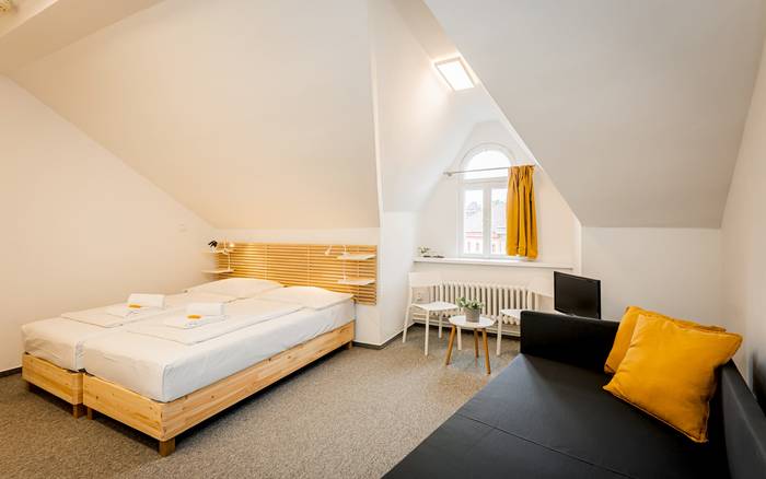54/55 Dvoupokojový podkrovní apartmán