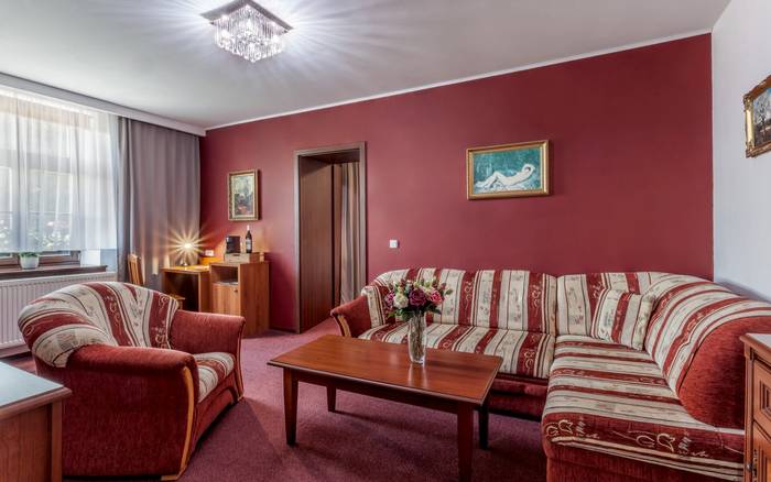 Apartmá s obývacím pokojem