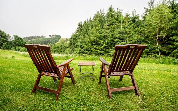 Apartmán Deluxe s kuchyňkou, terasou a balkonem pro 4 osoby