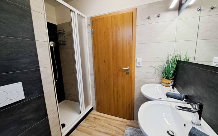 6-lůžkový apartmán v zahradě