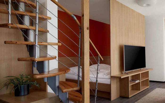Apartmán Premium s balkonem a výhledem na Lipno