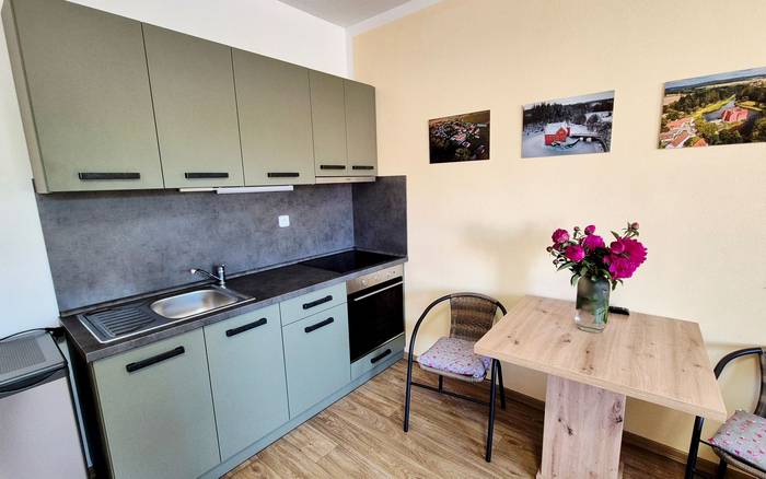 2. Apartmán s kuchyňkou, bezbariérový v přízemí