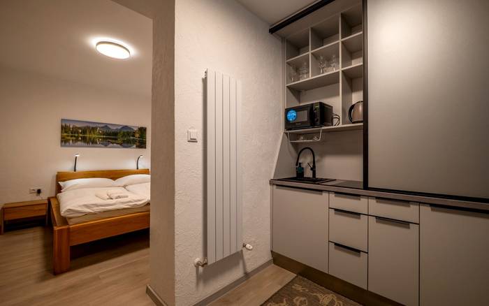 Kuchynka apartmán P1
