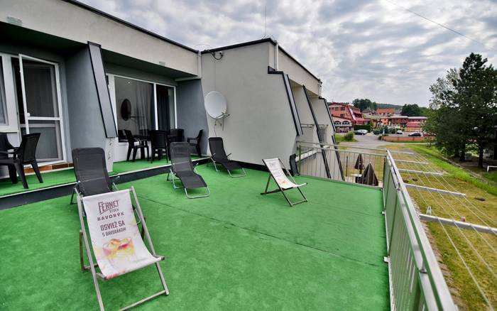 Izba č. 4 štvorlôžková s kuchynkou a terasou