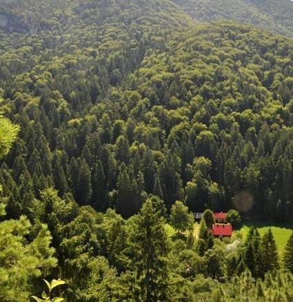 Blatnický hrad nad Gaderskou dolinou