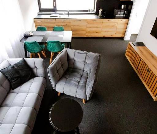 Podkrovný apartmán s 2 spálňami