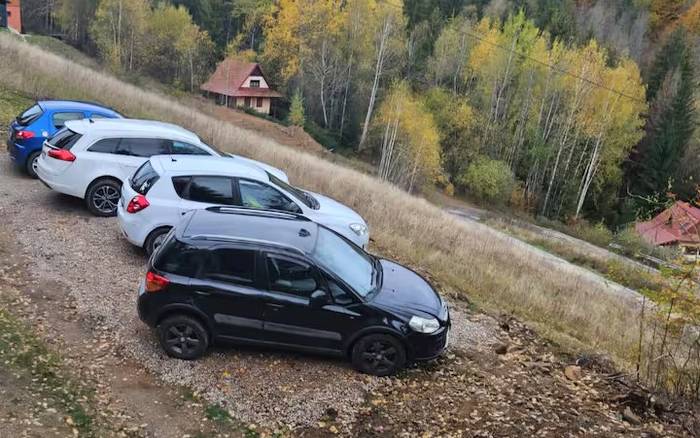 Parkovisko pri chate