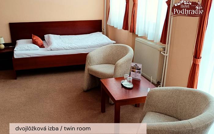 Dvojlôžková izba s oddelenými lôžkami