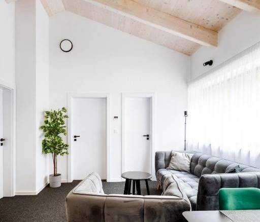 Podkrovný apartmán s 2 spálňami