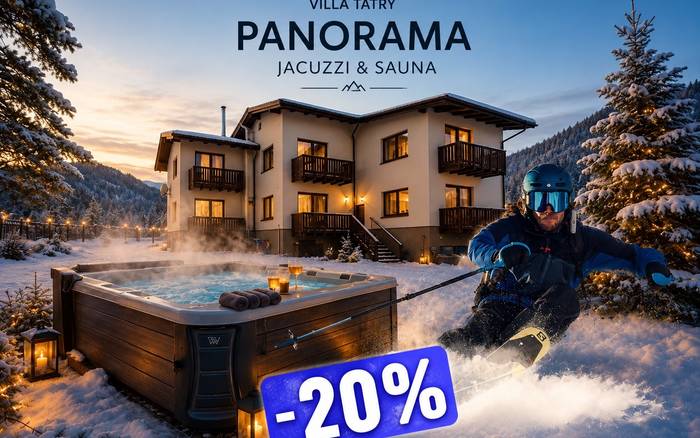 Villa Tatry Panorama JACUZZI & SAUNA