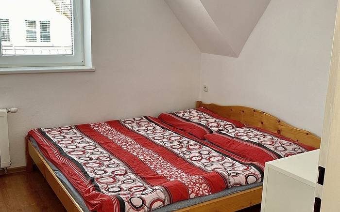 4-lôžkový apartmán - spálňa