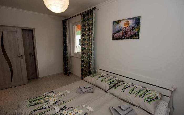 Apartmán A - spálňa