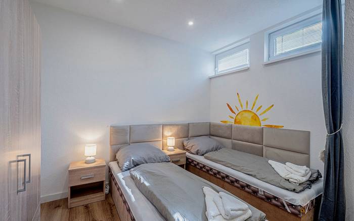 Rodinný apartmán s 2 spálňami
