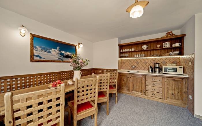 spoločenská miestnosť Apartmány Roháčik
