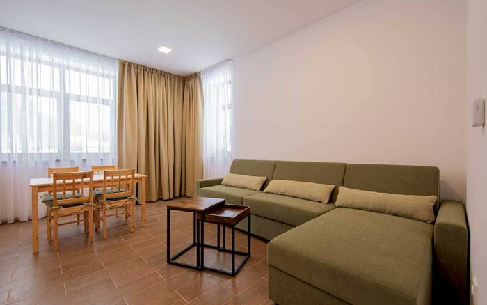 Apartmán s výhledem do zahrady