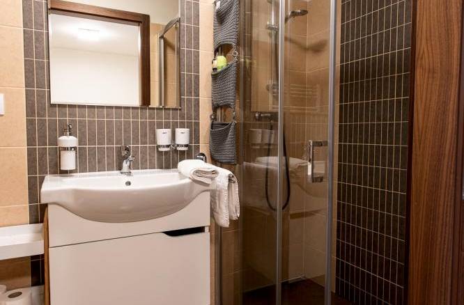 Apartmán Deluxe s kuchyňkou, terasou a balkonem pro 6 osob