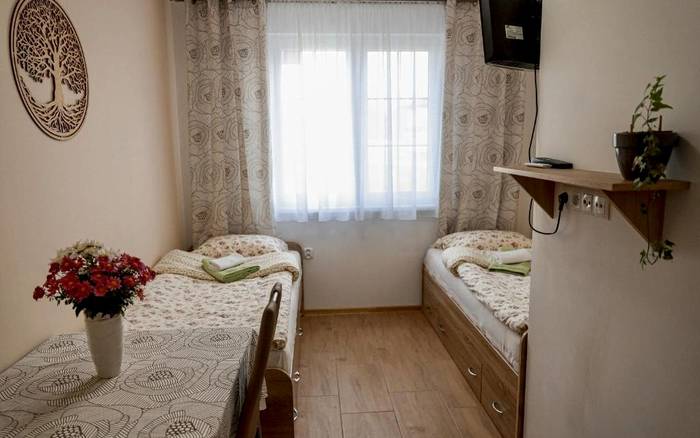 Apartmán B - spálňa